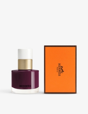 Hermes 89 Violet Byzantin Les Mains Hermès Nail Polish 15ml In Violet Byzantin