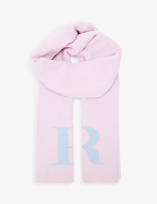 HADES: Alphabet R wool scarf