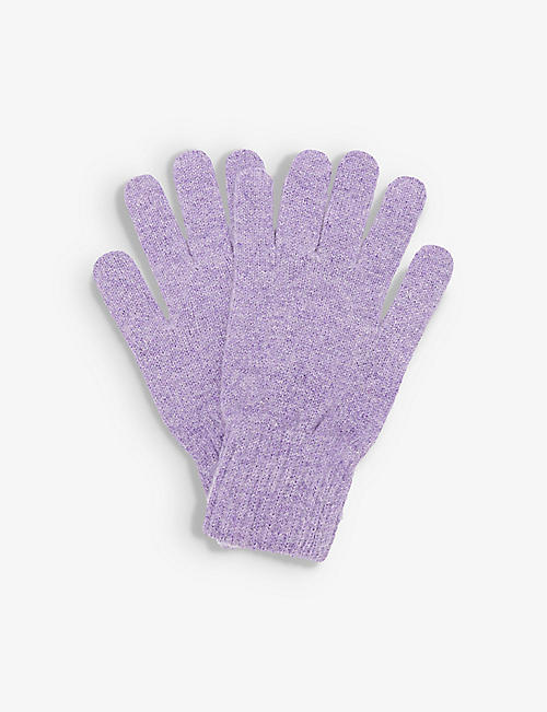 HADES: Speckled wool gloves