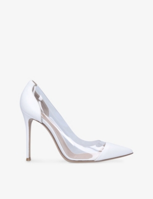 gianvito rossi plexi white