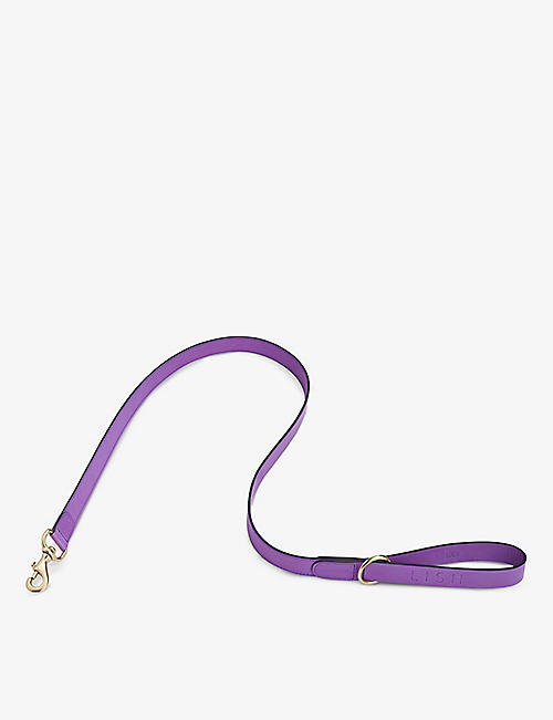 LISH: Coopers large leather dog lead