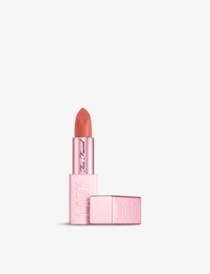 Shop Too Faced Lady Bold Em-power Pigment Cream Lipstick 4g In Comeback Queen