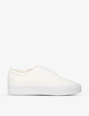 THE ROW: Marie H lace-up leather trainers