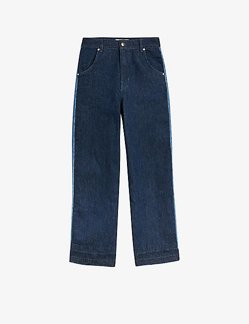 TED BAKER: Mllgate cotton-denim jeans