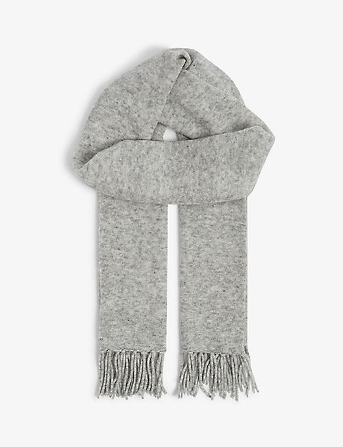 PAIGE: Romero wool-blend scarf