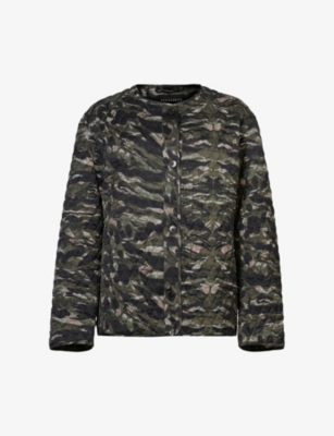 allsaints camo jacket