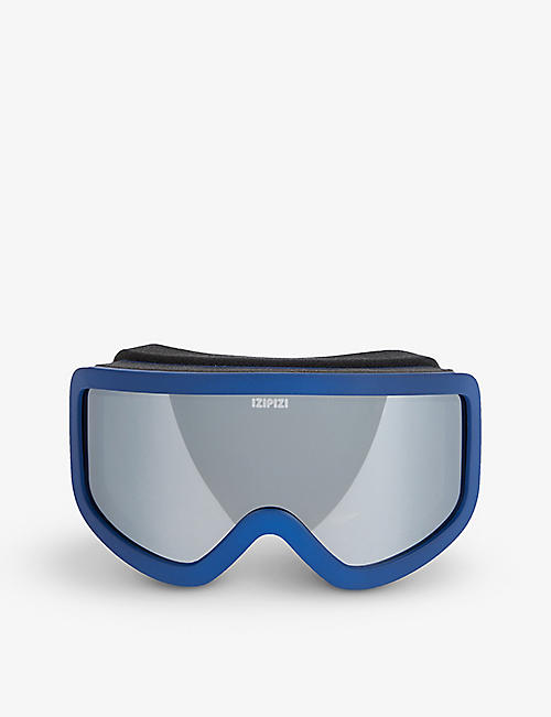 IZIPPERIZI: Sun logo-print thermo-foam ski goggles
