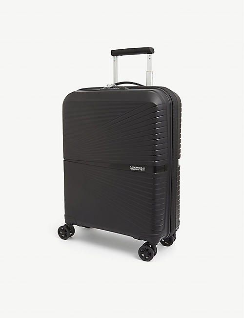 AMERICAN TOURISTER: Airconic four-wheel shell cabin suitcase 55cm