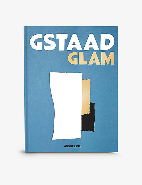 ASSOULINE: Gstaad Glam linen-hardcover book