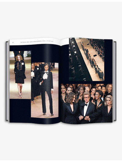 THAMES & HUDSON - Yves Saint Laurent Catwalk fashion book