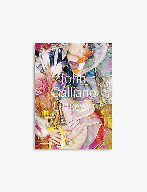 THAMES & HUDSON: John Galliano: Unseen hardcover book