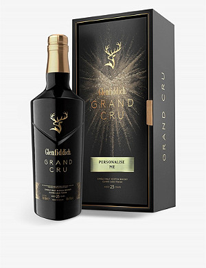GLENFIDDICH Personalised Glenfiddich Grand Cru 23 year old single malt whisky 700ml