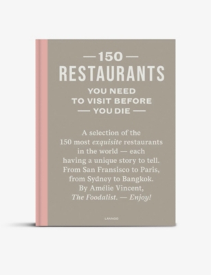 ACC ART BOOKS: 150 Restaurants You Need To Visit Before You Die book