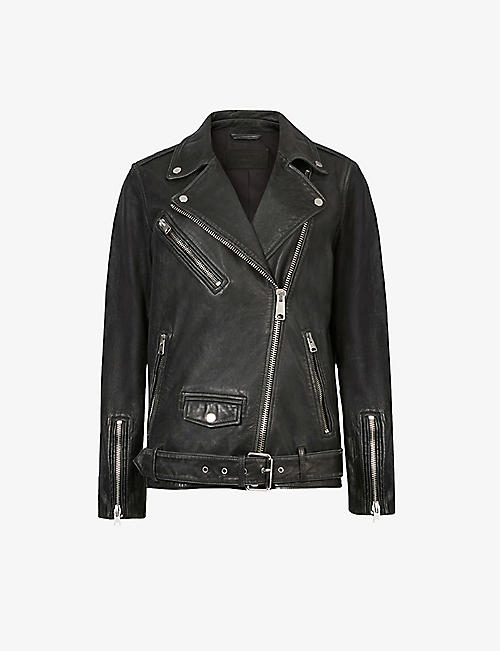 ALLSAINTS: Billie leather biker jacket