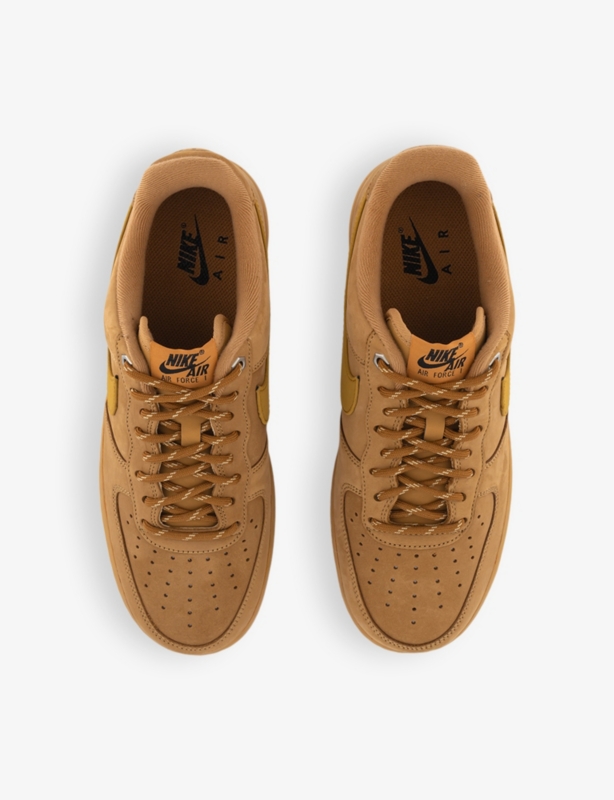 Air Force 1 '07 suede and leather low-top trainers