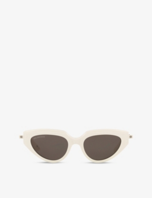 BALENCIAGA: BB0159S cat's eye-frame acetate sunglasses