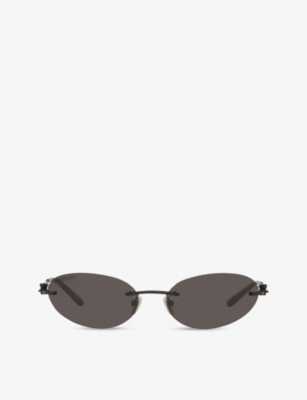 balenciaga sunglasses metal