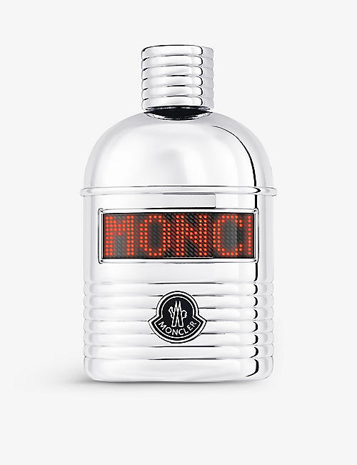 MONCLER: Pour Homme eau de parfum with LED digital screen 150ml