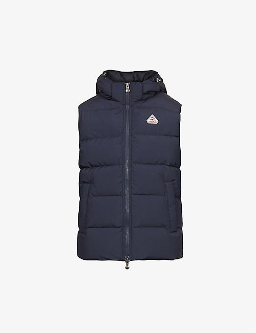 PYRENEX: Spoutnic hooded padded shell-down gilet