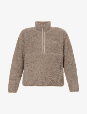 teddy zip fleece