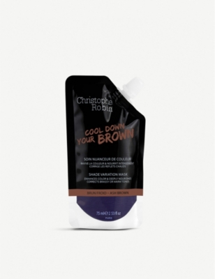 Christophe Robin Shade Variation Mask - Ash Brown Pocket 75ml In Ash Brown