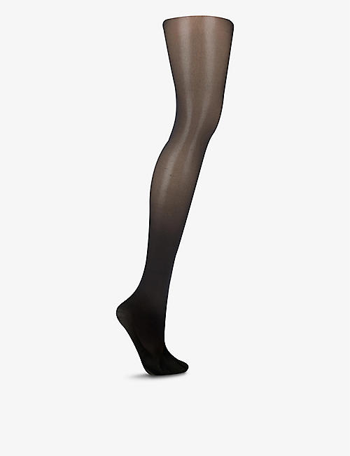 HEDOINE: The Biodegradable 30 denier stretch-woven tights