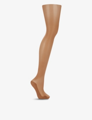 Hedoine The Nude 20 Denier Stretch-woven Tights In Smoky Whisky