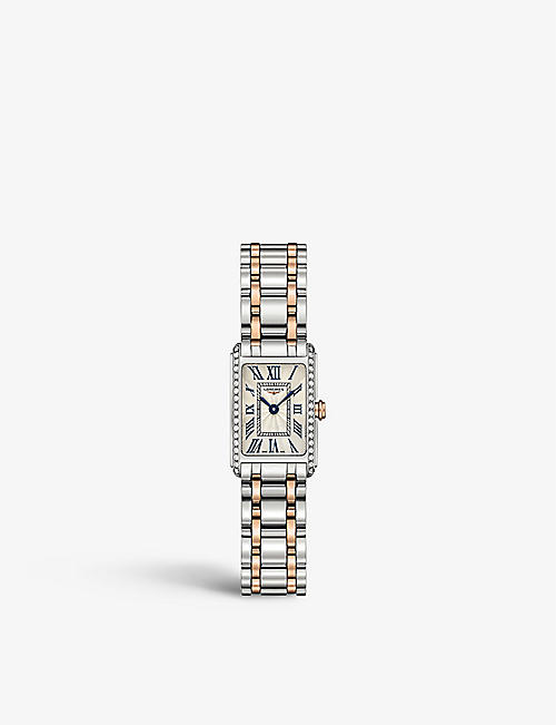 LONGINES: L52585797 Dolce Vita stainless steel quartz watch