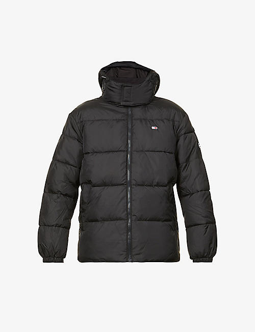 TOMMY JEANS: Essential logo shell hooded jacket