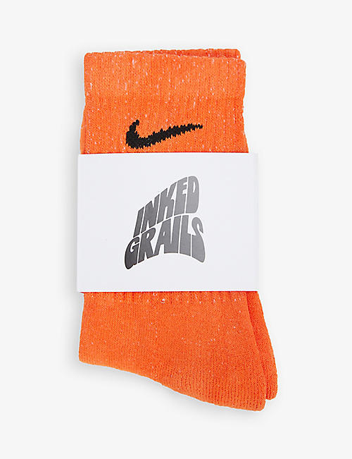 INKED GRAILS: Ig Custom Nike Overdye Sock