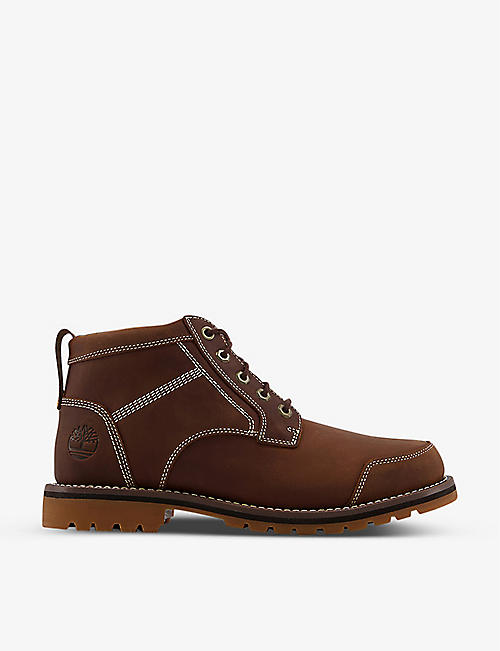 TIMBERLAND: Larchmont leather Chukka boots