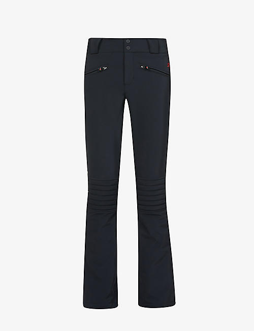 PERFECT MOMENT: Aurora flared mid-rise shell ski trousers