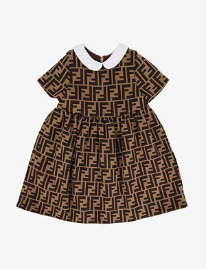 Pocket-detail woven jersey dress 6 months Selfridges & Co Clothing Dresses Casual Dresses 3 years 
