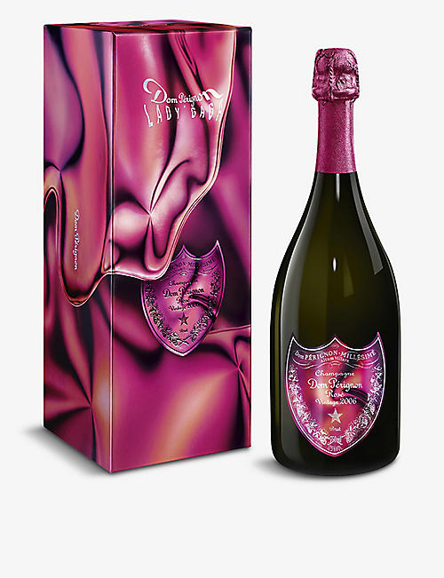 DOM PERIGNON: Limited Edition Dom Pérignon x Lady Gaga brut rosé 2006 champagne 750ml