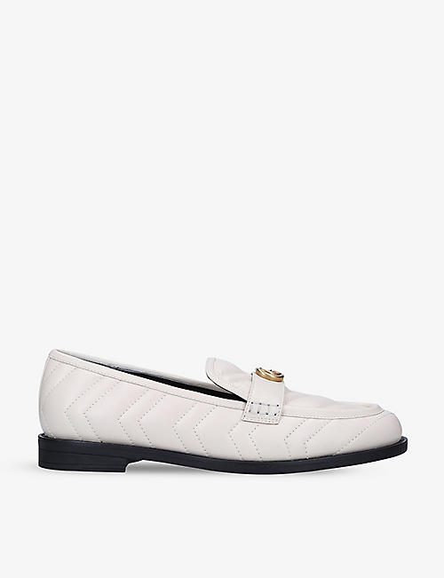GUCCI: Women's Marmont leather moccasins