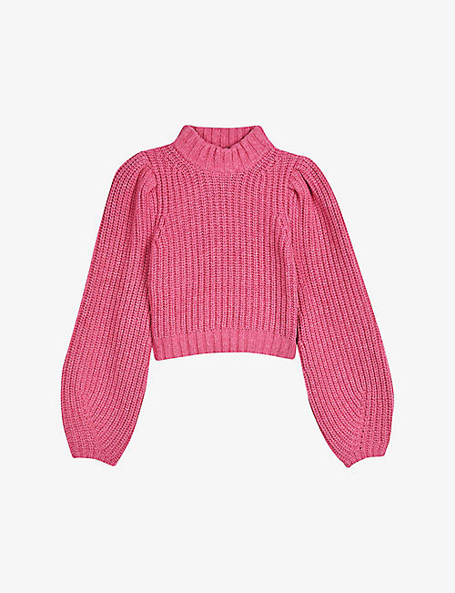TED BAKER: Jodrell cropped knitted jumper