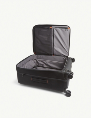 Shop Briggs & Riley Zdx Soft Case 4-wheel Expandable Suitcase 66cm In Black