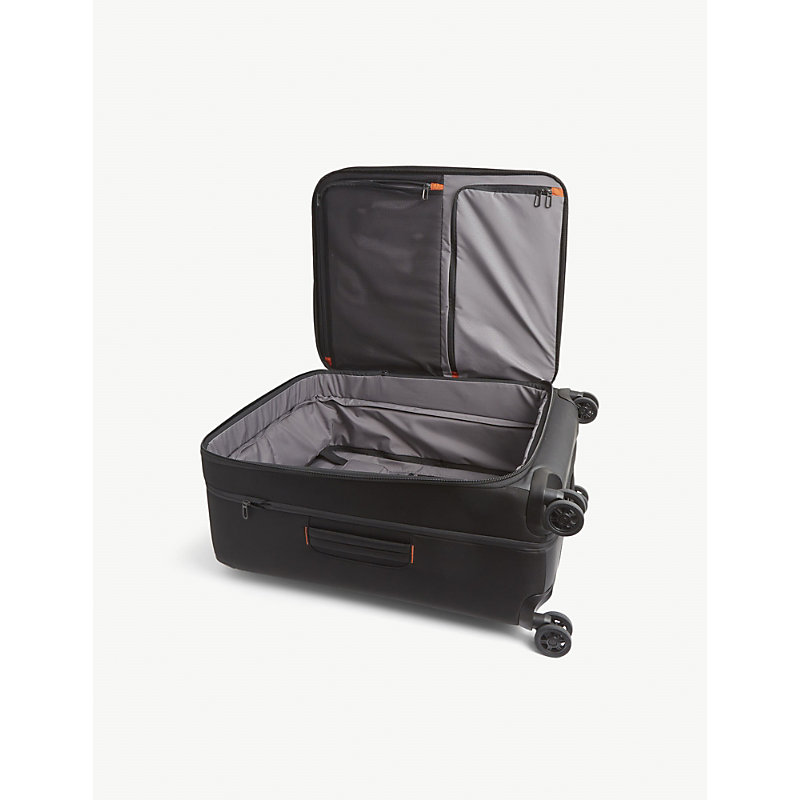 Shop Briggs & Riley Zdx Soft Case 4-wheel Expandable Suitcase 66cm In Black