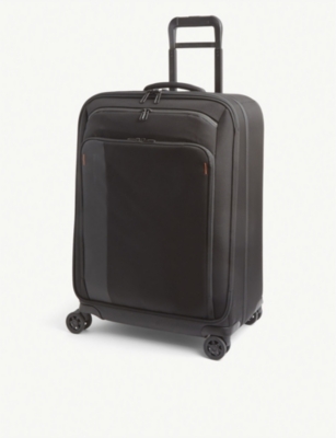 Briggs & Riley Zdx Medium Expandable Spinner Suitcase 66cm In Black