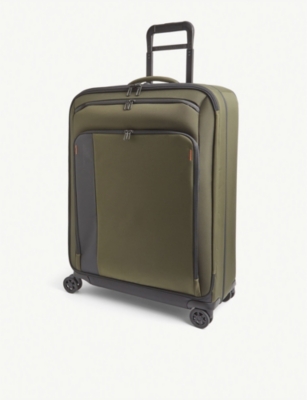 Briggs & Riley Zdx Large Expandable Spinner Suitcase 73.7cm In Hunter