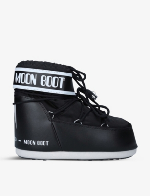 MOON BOOT: Icon Low 2 lace-up nylon snow boots