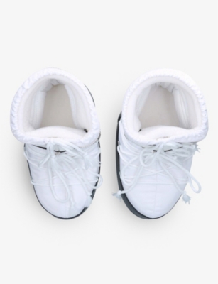 Moon Boot Icon Low 2 Lace-up Nylon Snow Boots In White