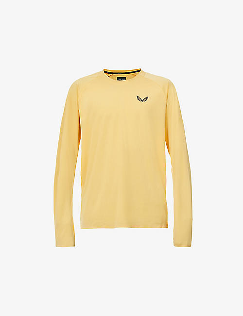 CASTORE: Active Performance long-sleeved stretch-jersey T-shirt