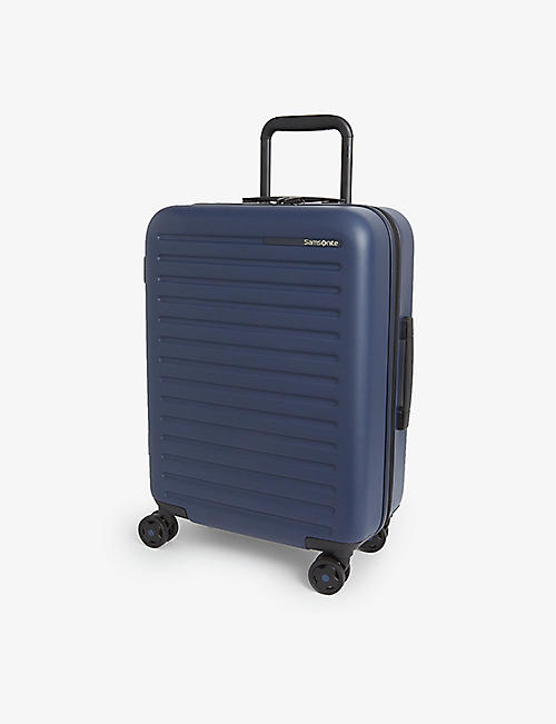 SAMSONITE: StackD Spinner hard case 4 wheel shell cabin suitcase 55cm
