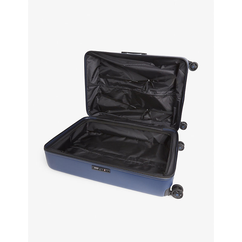 Shop Samsonite Navy Sam Stackd Spinner Hard Case 4 Wheel Shell Cabin Suitcase