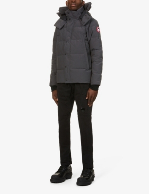 canada goose mens white parka