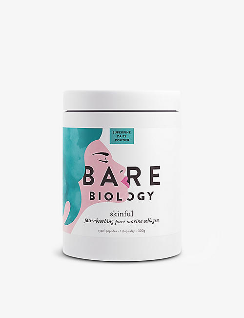 BARE BIOLOGY: Skinful Pure Marine Collagen powder 300g