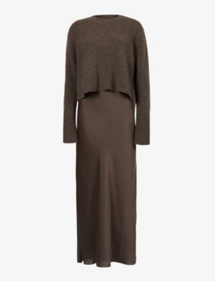 All saints outlet tierny dress