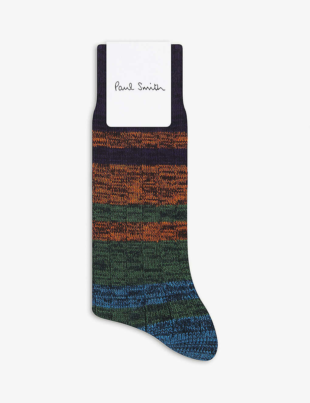 Lenny striped cotton-blend socks(9482084)