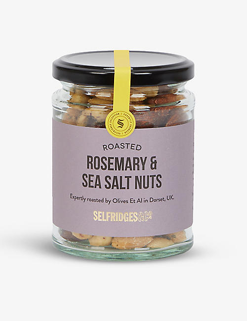 SELFRIDGES SELECTION: Rosemary and sea salt roasted nuts 150g